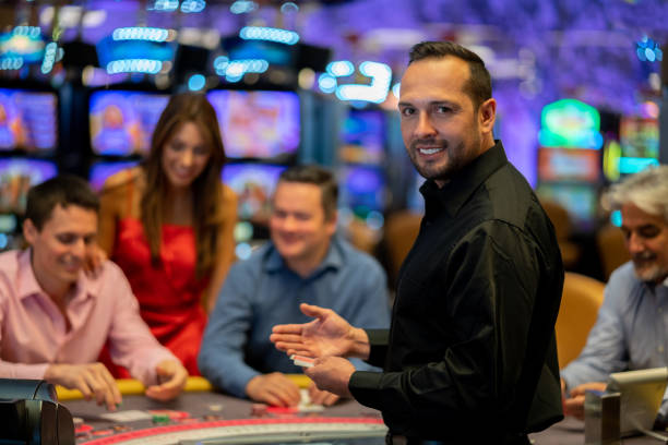 Baccarat live studio with scoreboard and real-time card feed